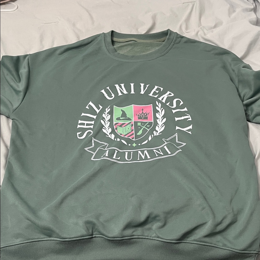 Green Shiz University Alumni Sweatshirt
